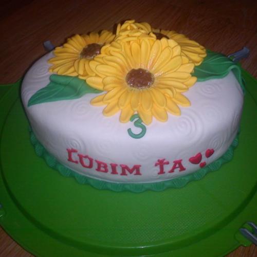 Zaľúbená tortička :) na želanie