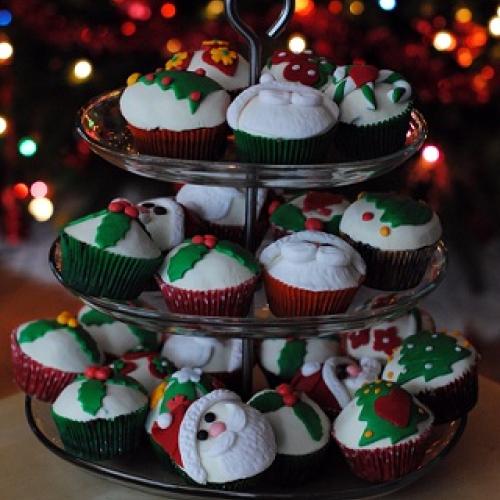 Vianočné muffinky