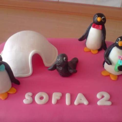 Torta tučniačikovia -figurky