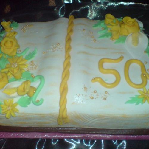 Otvorená kniha na 50tku