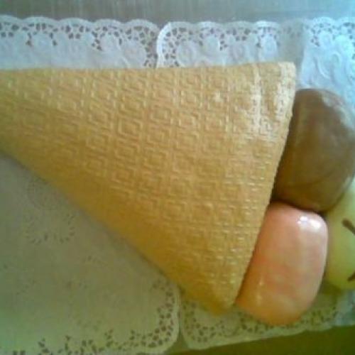 torta-kornutok so zmrzlinou
