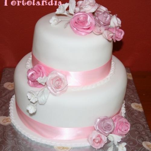 Svadobná  "Satin roses"
