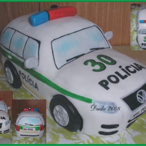 policajný Wolksvagen