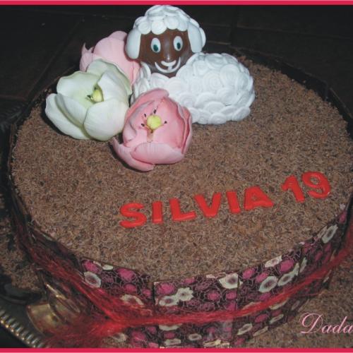 čokoládová s ovečkou :)