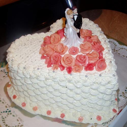 Torta-svadobná
