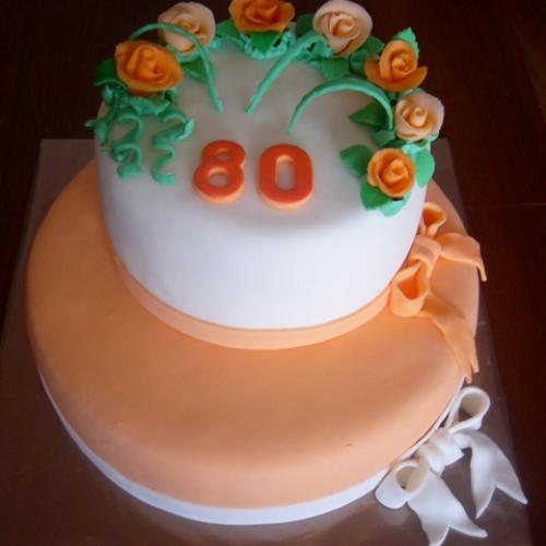 oranžová na 80tku
