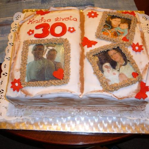 torta na 30-tku