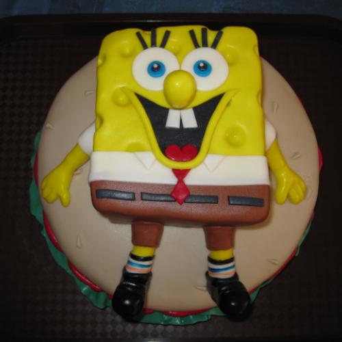 Spongebob na hamburgeru