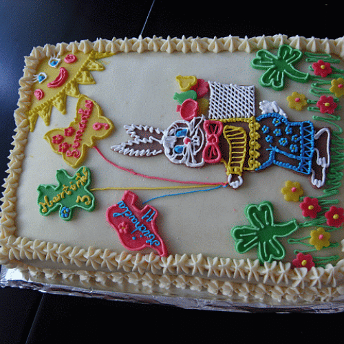 Detská torta - pre 3 detičky