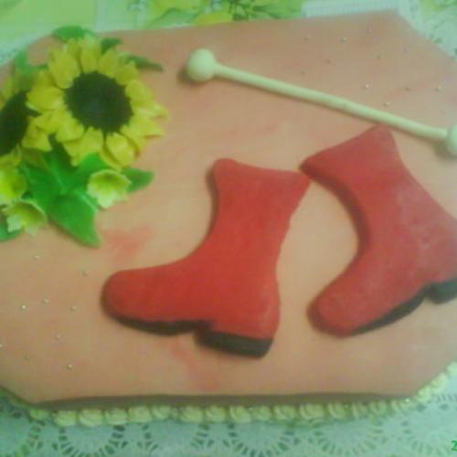 torta pre mažoretku (čižmičkya palička)