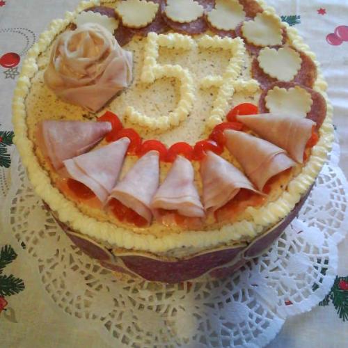 Moja prvá slaná torta
