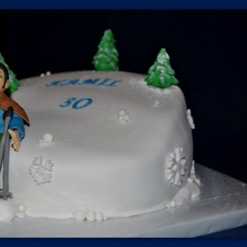 torta pre lyžiara