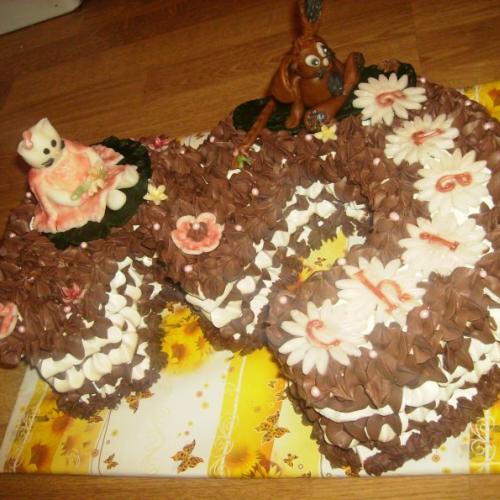 penová torta 