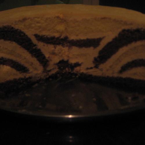 prevrátená torta pre babku