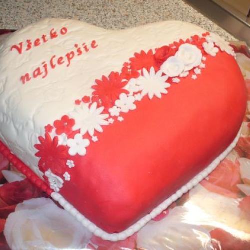 Narodeninovo-valentínske srdce 