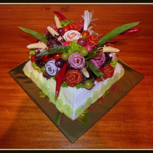 Slana torta na zelanie