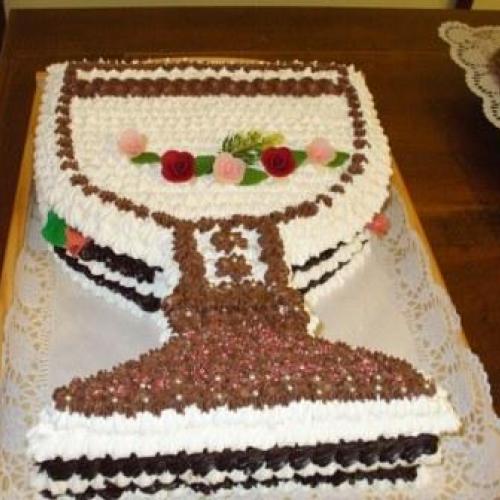 penová torta