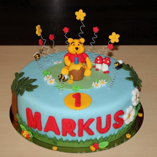 Macko Pooh na 1.narodeniny