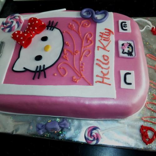 dotykový telefón hello kitty