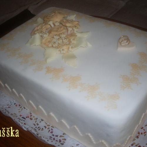 Svadobná - bielo-telová