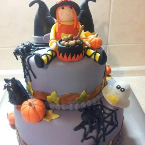 halloween tortička z BB
