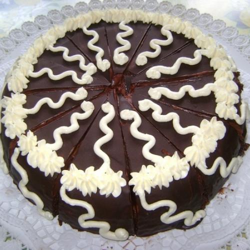 kubánska torta .....