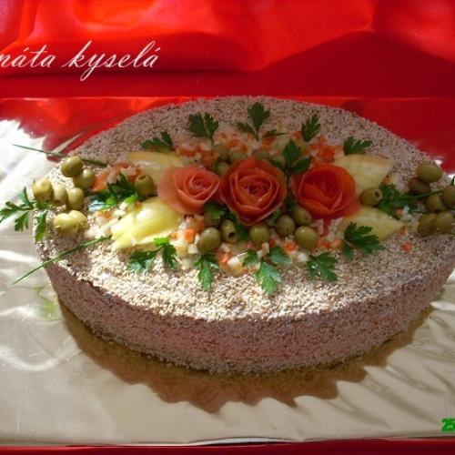 Moja prvá slaná torta
