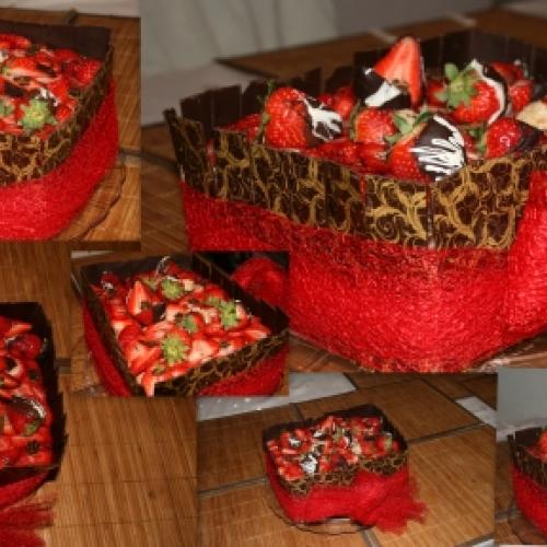 Jahodová s chocotransferom