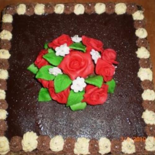narodeninova plnkova torta