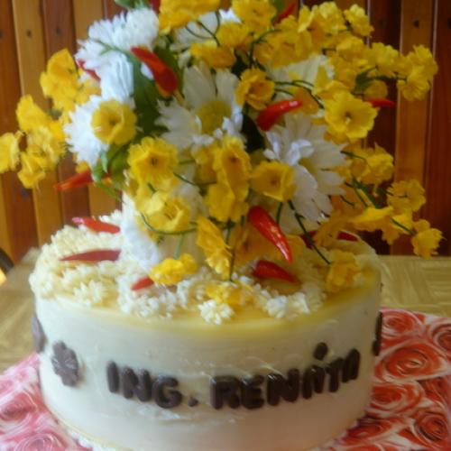 Torta kmotre = syrová