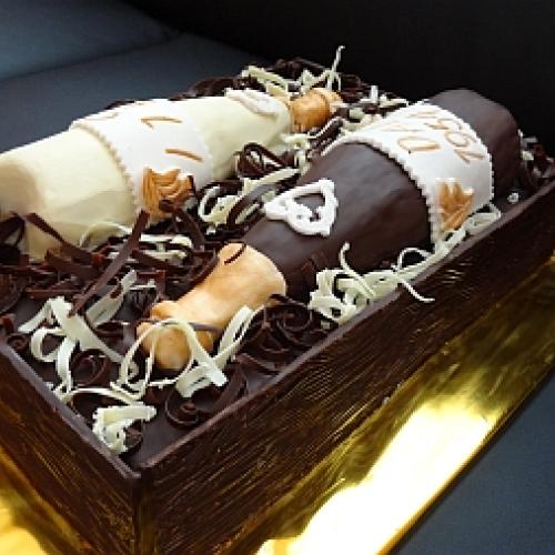 cokoladova , dvojita torta