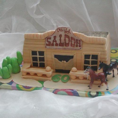 westernový saloon