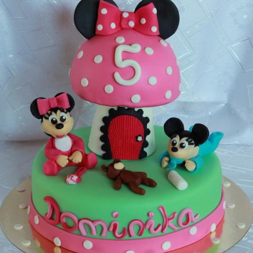 Baby Minnie a Mickey