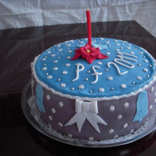 novoročná torta 2