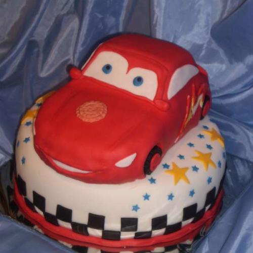 McQueen na torte