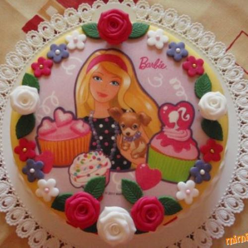 Barbie - jedlý obrázok