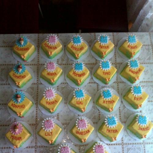 22 mini tortičiek