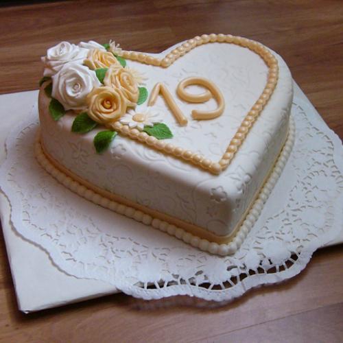torta 19 - srdce
