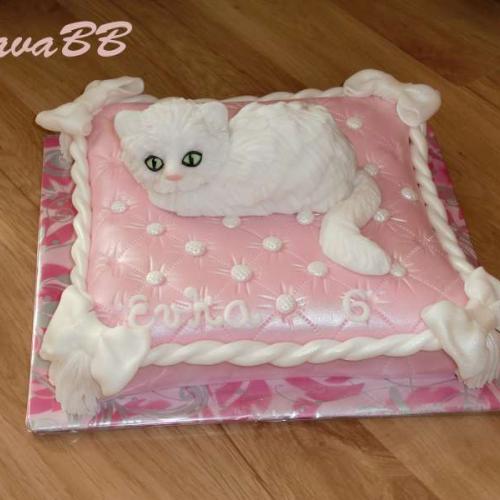 Mačička pre Evičku - torta 144