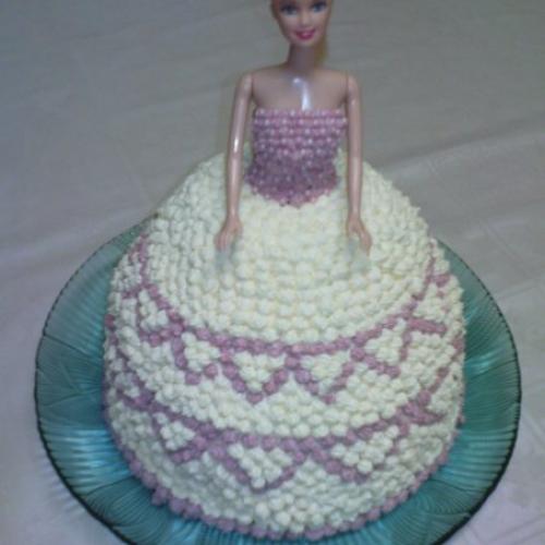 Moja prvá Barbie torta