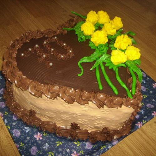čokoládová tortička