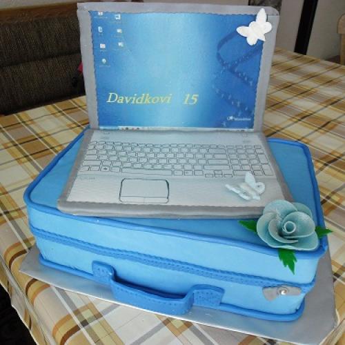 notebook s jedlou oblátkou