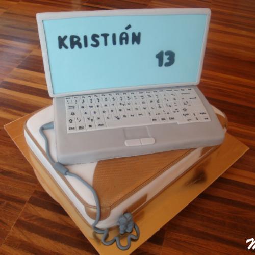 Notebook s taškou pre Kristiána