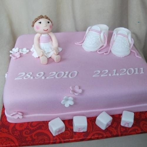 Krstinova s babatkom z cukru:-D