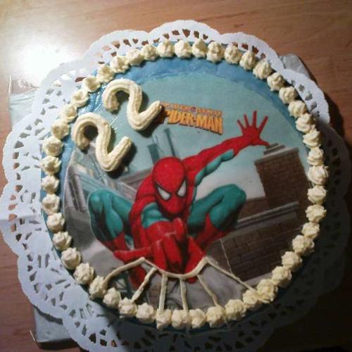 spidermann s oplátkou