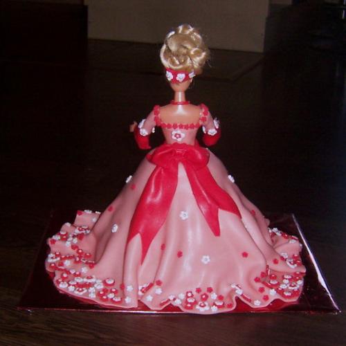 Kvietková barbie - pohľad zozadu :-))