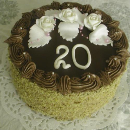 Čokoládová na 20tku