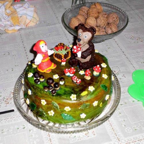 moja uplne prva :) masa a medved