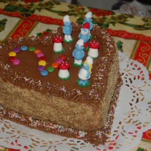 so šmolkami k dvom rôčkom