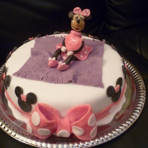 Minnie,prva vymodelovana postavicka